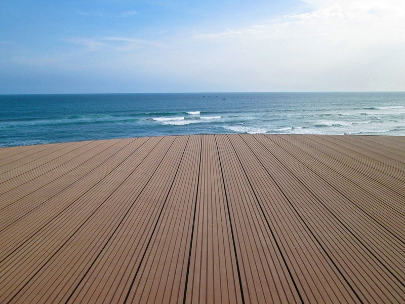 WPC Deck at the Parangtritis Beach for Queen of the South